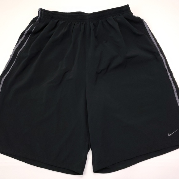 Nike Other - Nike Running Shorts Large Black Dri Fit Mens Size